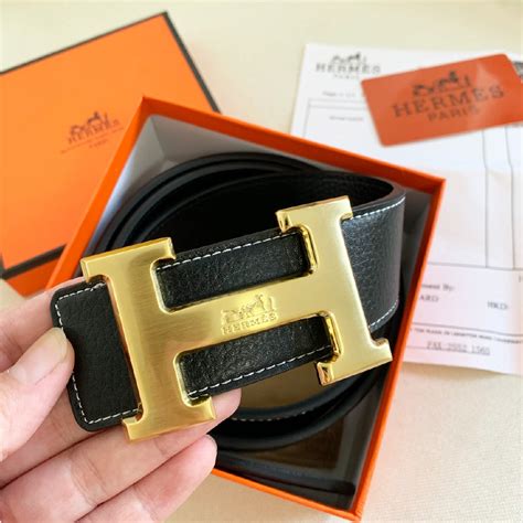 hermes cintura vero falso|real hermes belt markings.